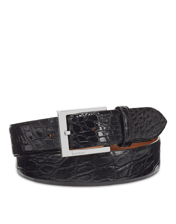 Real Croco Leather Belt