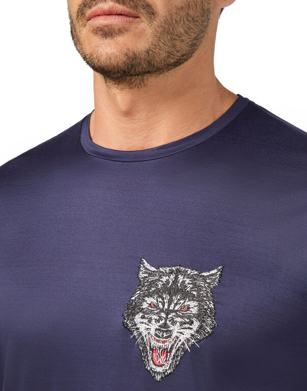 T-shirt Round Neck SS Wolf