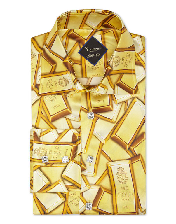 Shirt Gold Cut LS/Flavio Gold