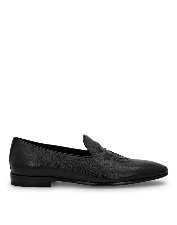 Leather Loafers Crest