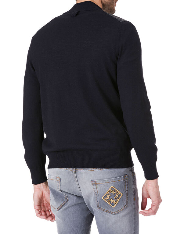Pullover zip mock "Florian"