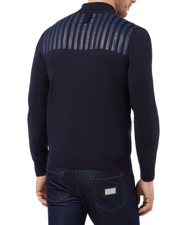 Pullover Polo-Neck LS Luxury
