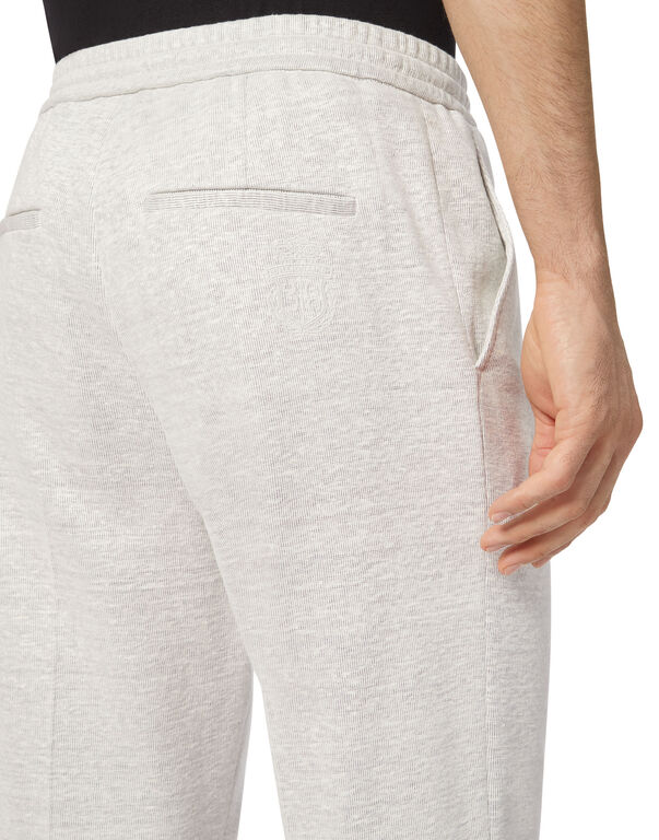 Linen Cotton Jogging Trousers