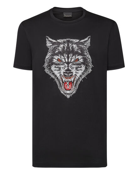 T-shirt Round Neck SS Wolf