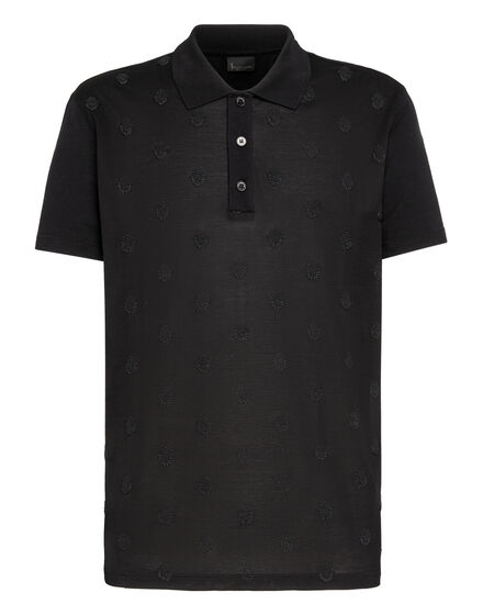 Polo shirt SS All over Crest