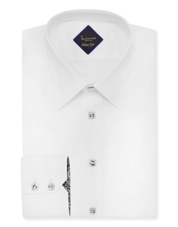 Shirt Silver Cut LS/Milano Paisley