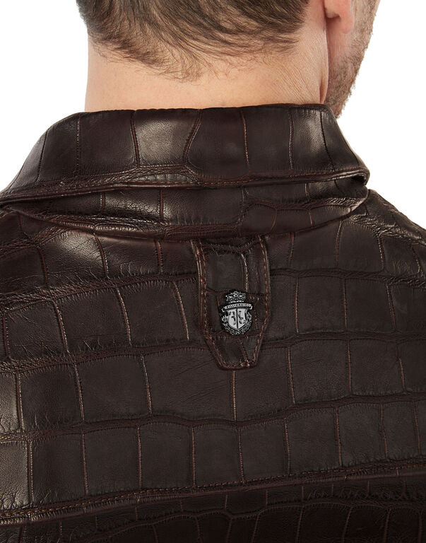 Leather Jacket Statement