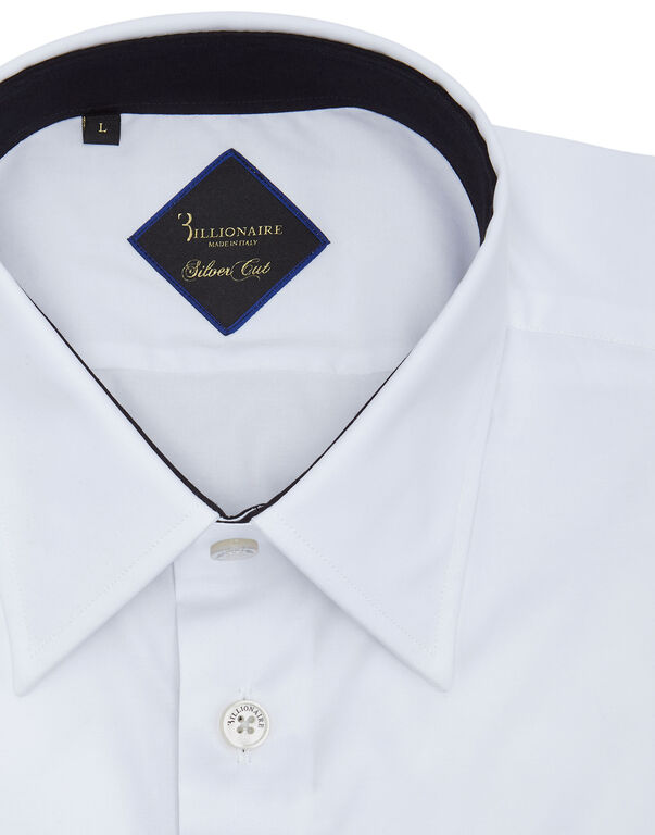 Shirt Silver Cut LS / Milano Crest
