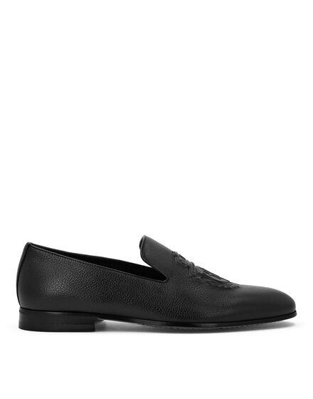 Leather Loafers Crest