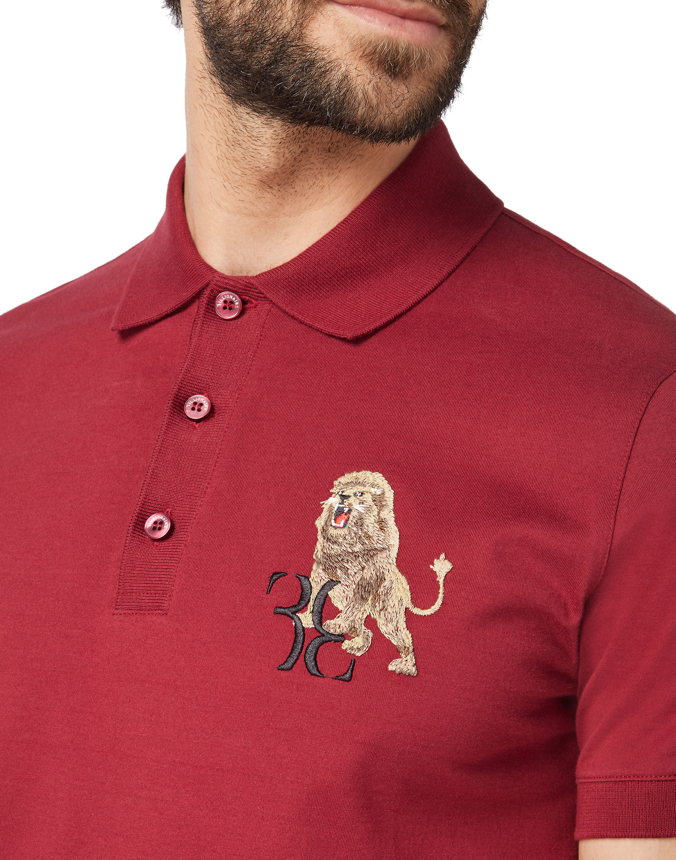 lion polo shirt