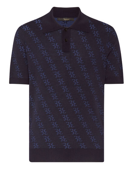 Louis Vuitton MENS polo blue monogram brand new 3XL