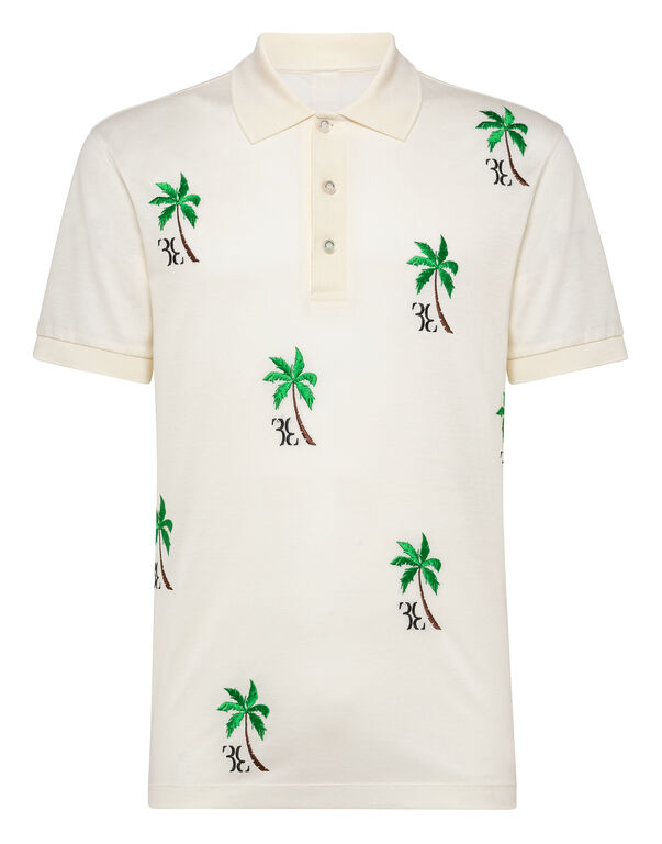 Polo shirt SS Palms