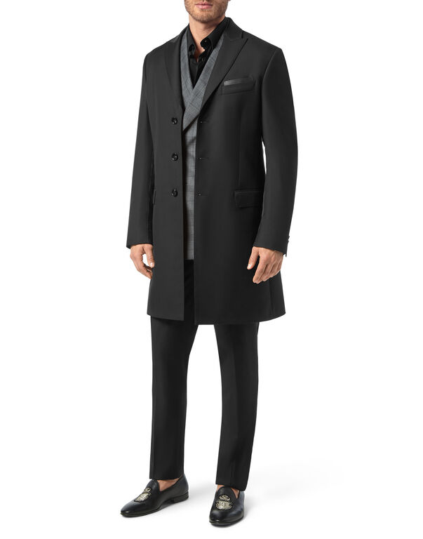 Coat Long Tailored Fit Iconic