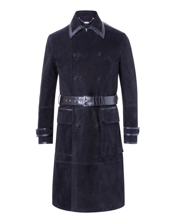 Leather Trench Coat "Gabriel"