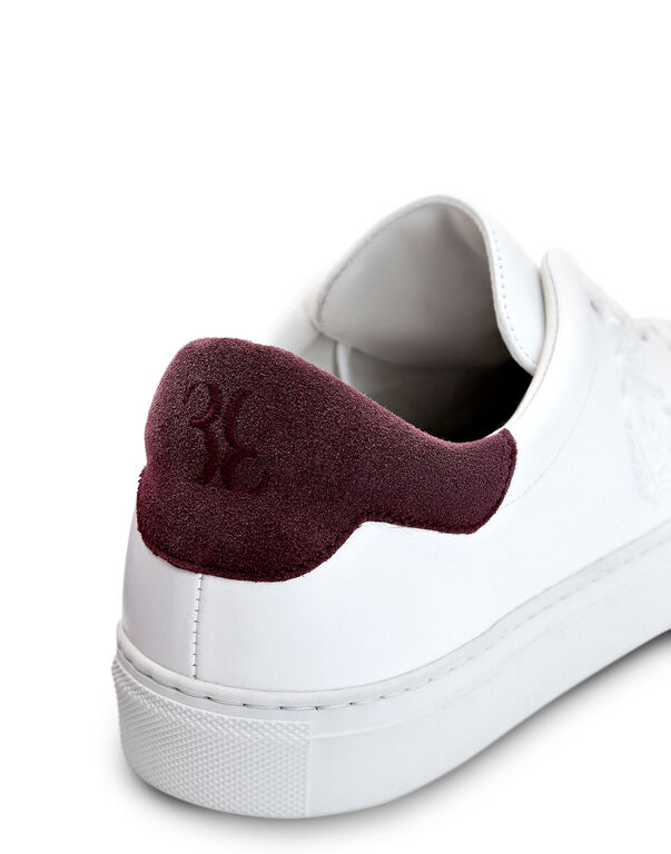 Leather Lo-Top Sneakers Crest