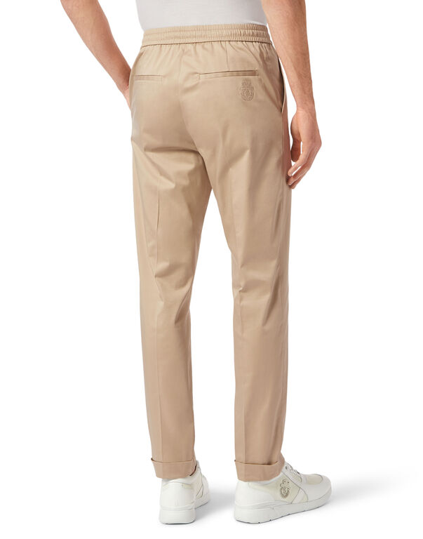 Gabardine Jogging Trousers Chinos Fit