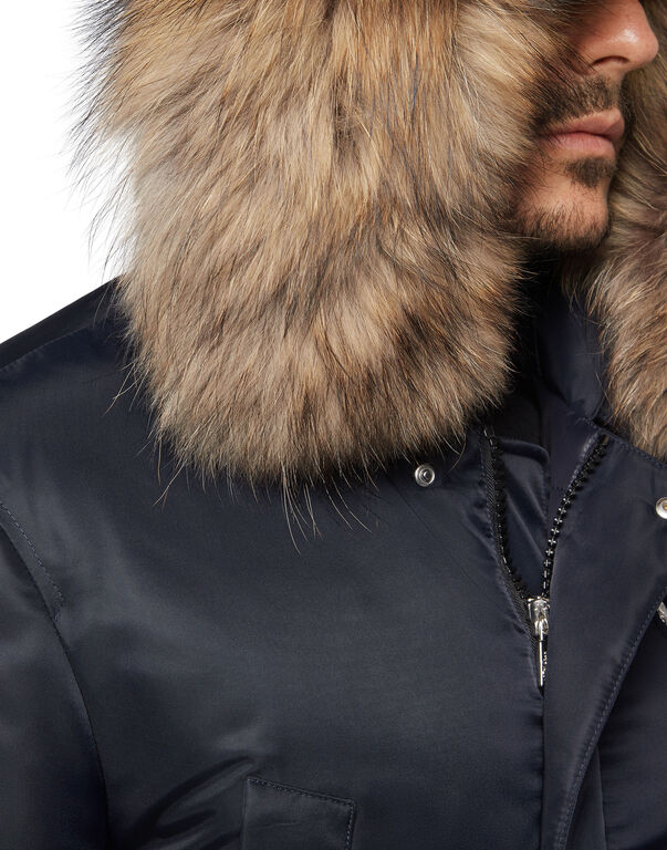 Parka with Fur Luxury