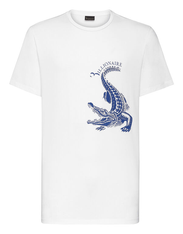 T-shirt Round Neck SS print Crocodile