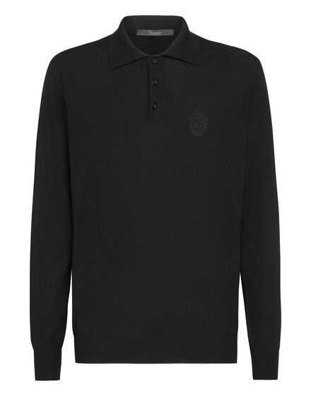 Cashmere 30 Pullover Polo-Neck LS Crest