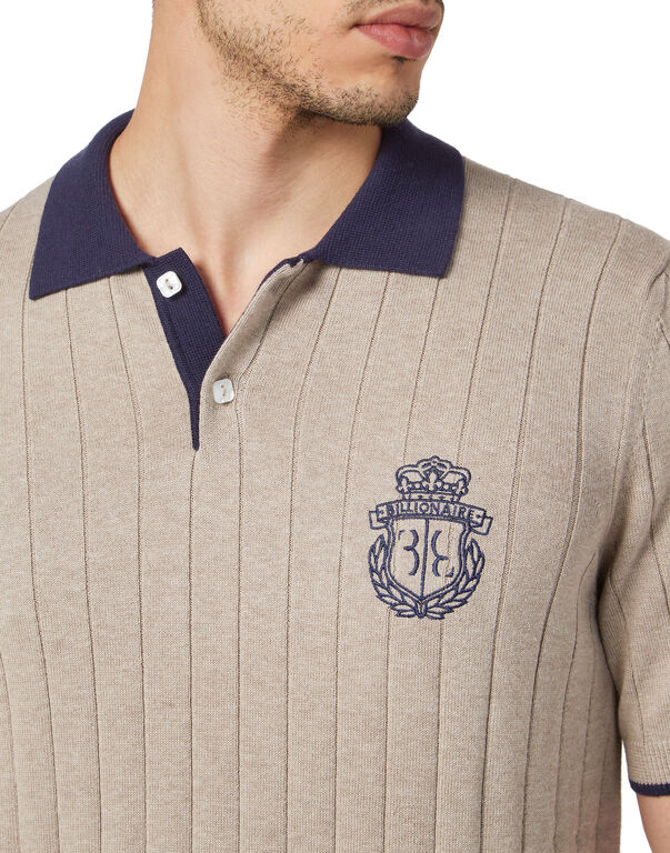 Wool/Cotton Polo Shirt SS