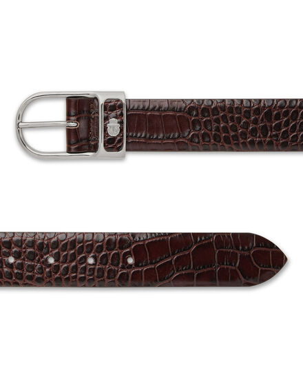 Leather Belt Crocco
