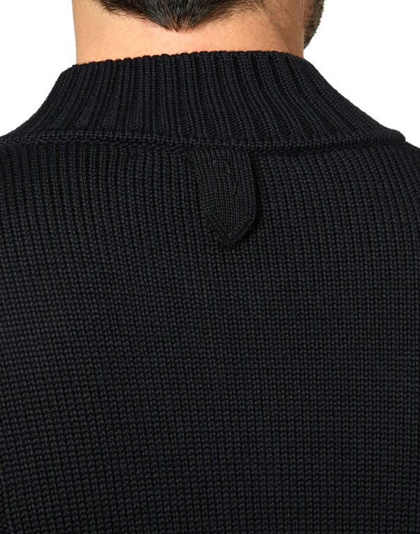Merino wool Pullover full zip