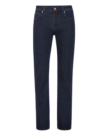 Denim Trousers Regular fit Patches