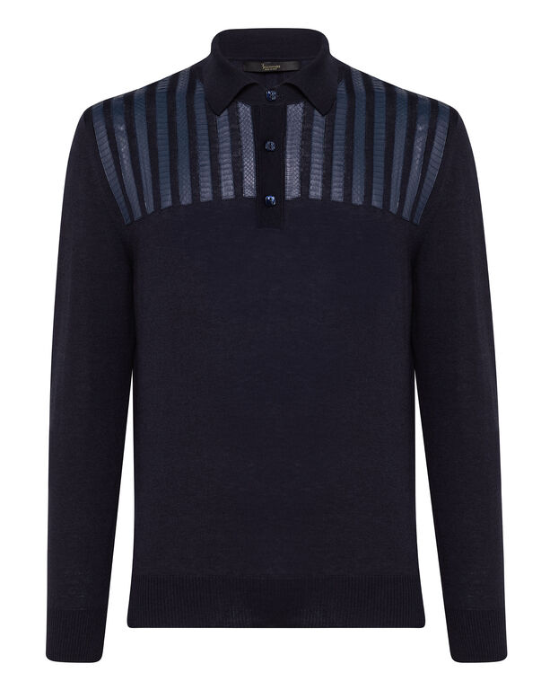Pullover Polo-Neck LS Luxury