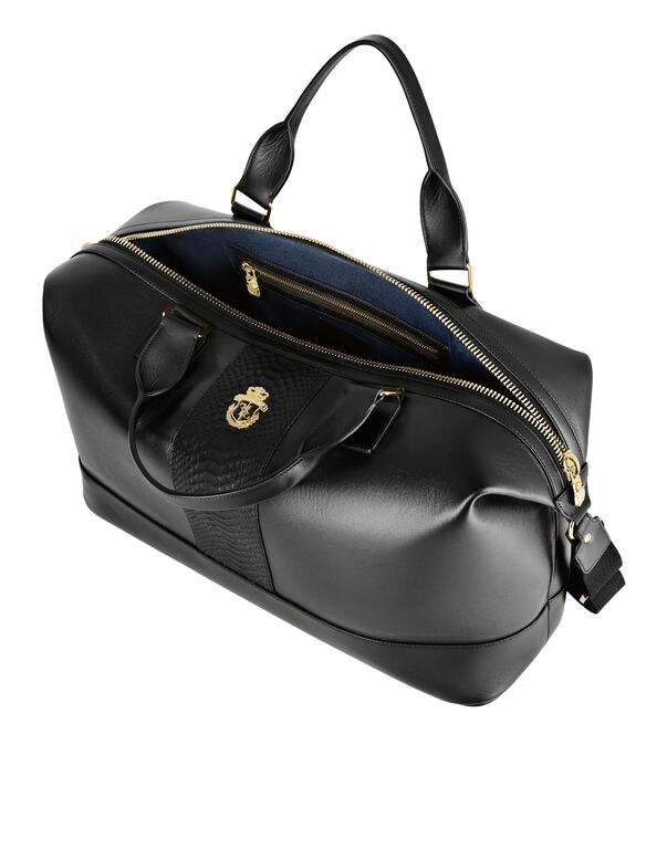 Medium Travel Bag with Python Luxury