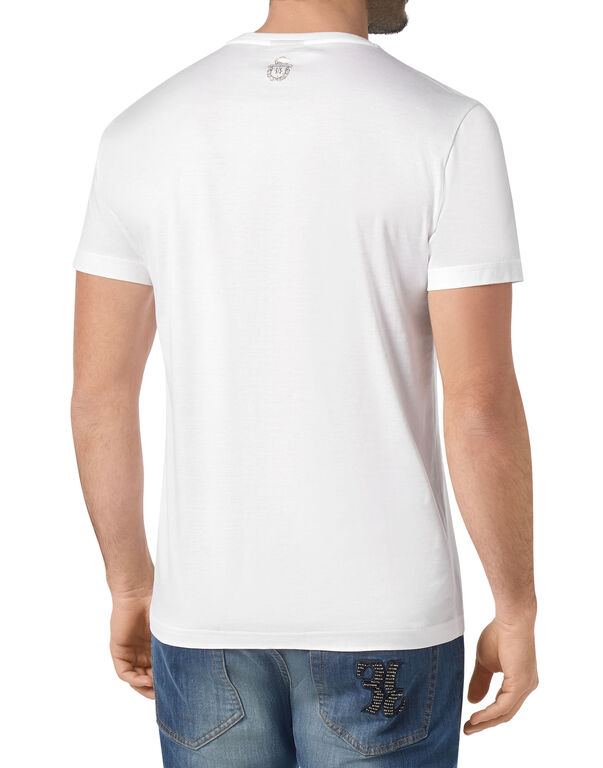 T-shirt Round Neck SS Marbled