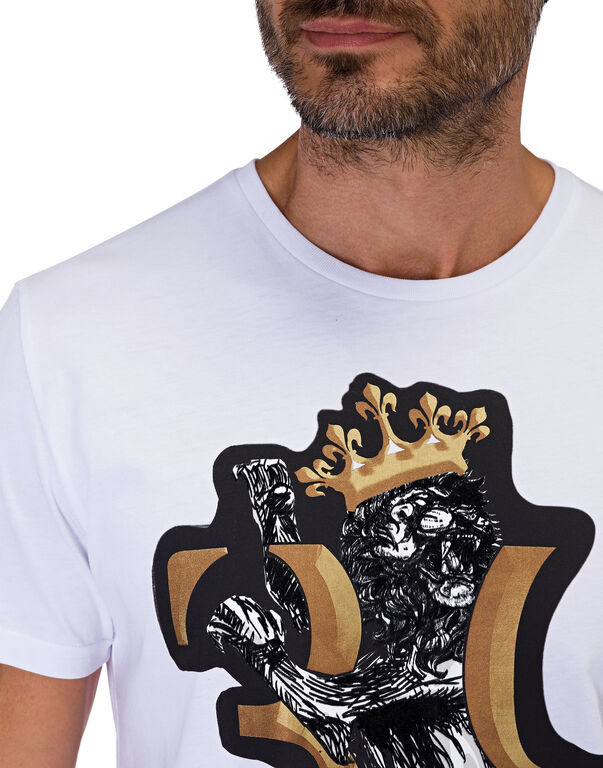 T-shirt Round Neck SS Double Lion