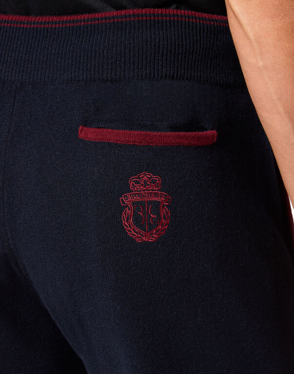 Cashmere Jogging Trousers -T Crest