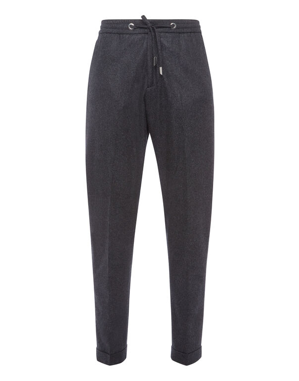 Flannel Jogging Trousers