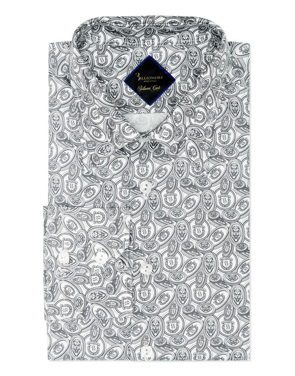Shirt Silver Cut LS/Milano Money