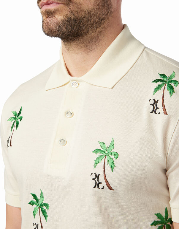 Polo shirt SS Palms