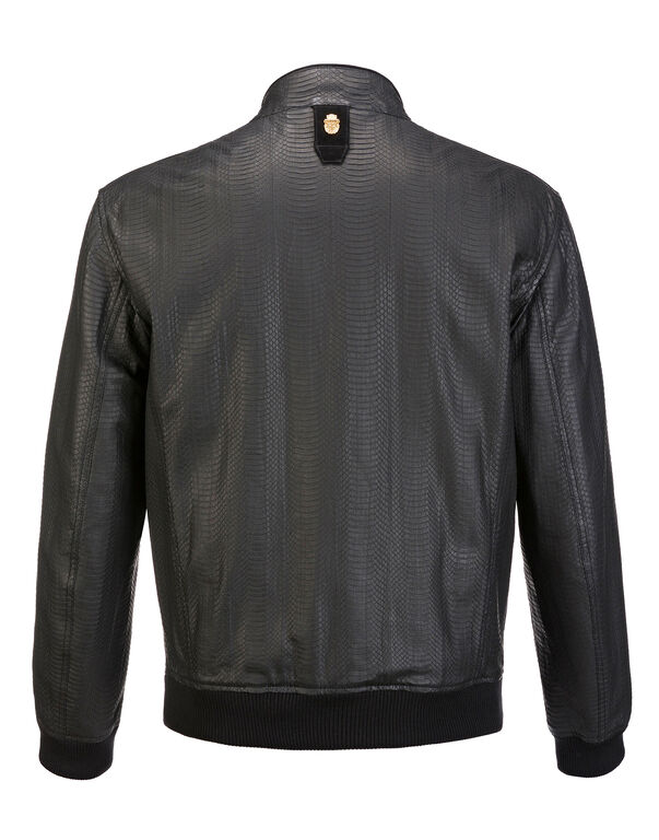 Leather Bomber "Willy"