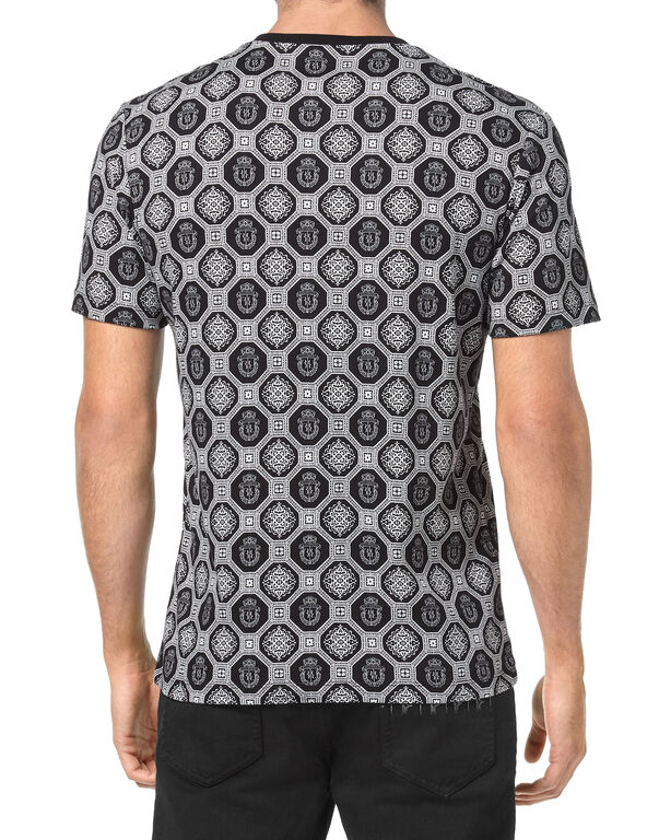T-shirt Round Neck SS Geometric