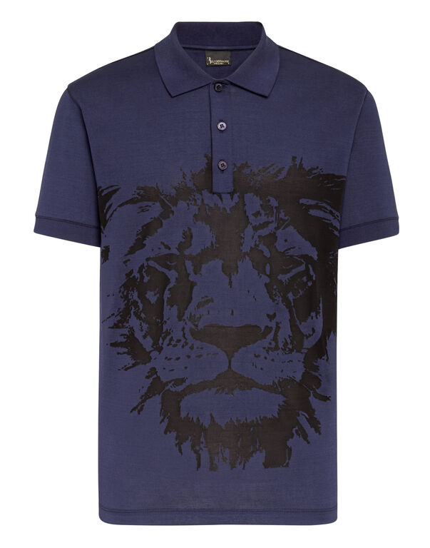 Polo shirt SS Jacquard Lion