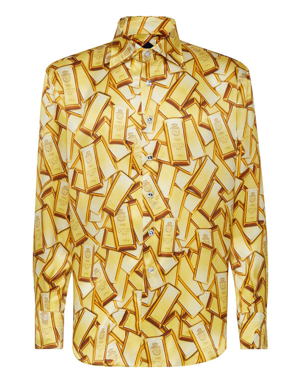 Shirt Gold Cut LS/Flavio Gold