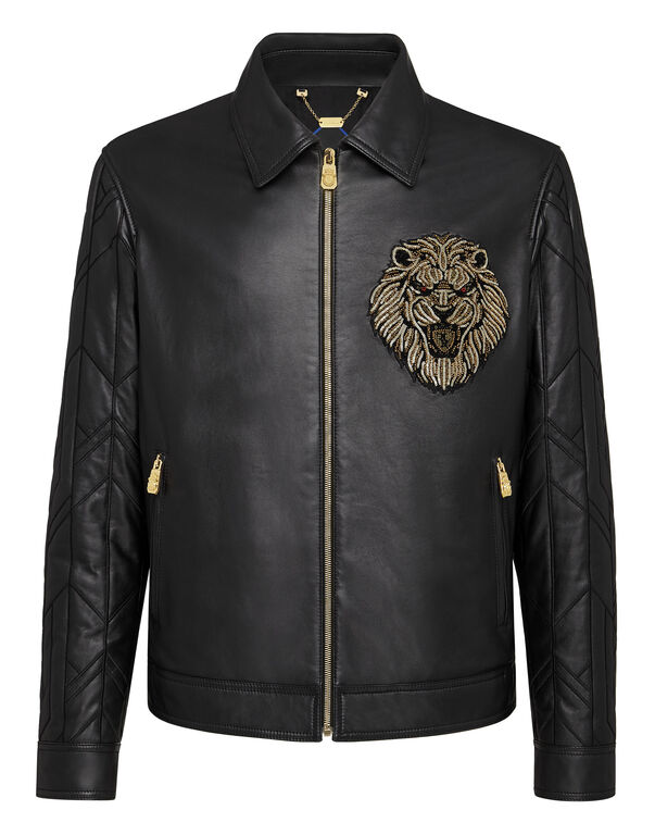 Leather Jacket Lion