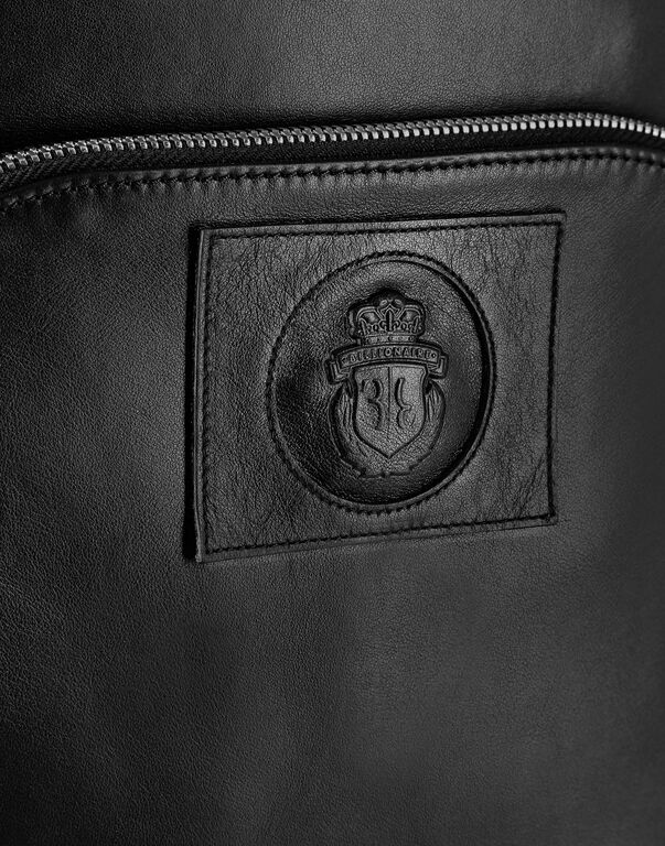 Leather Backpack Crest