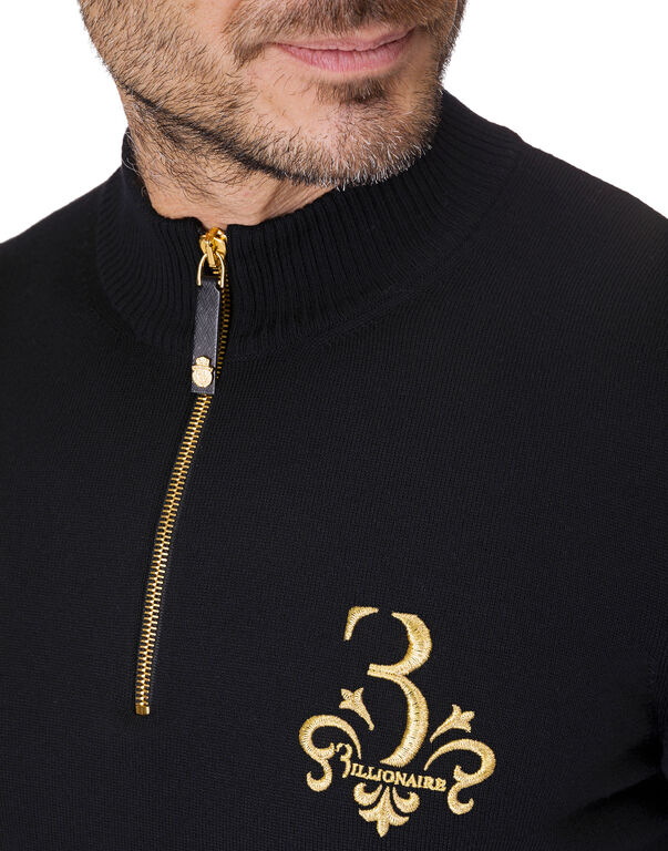 Pullover zip mock "Rolf"