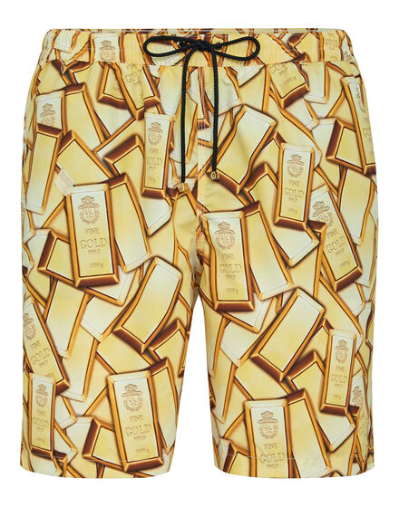 Beachwear Long Trousers Gold