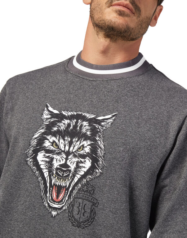 Sweatshirt LS Wolf