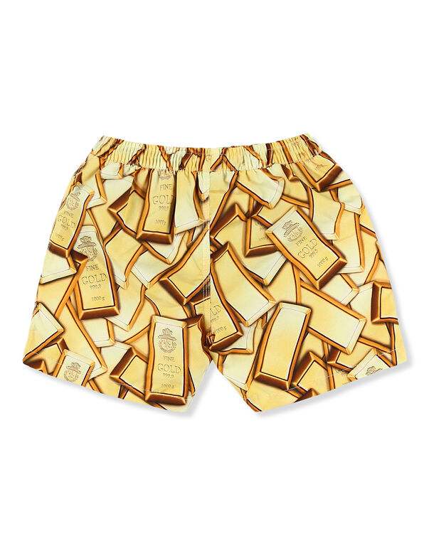 Beachwear Short Trousers Gold