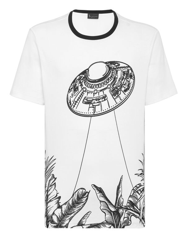 T-shirt Round Neck SS Billionaire in the space