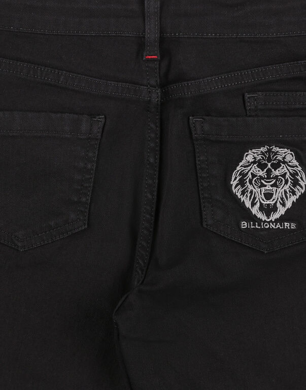 Denim Trousers - Regular Fit Lion