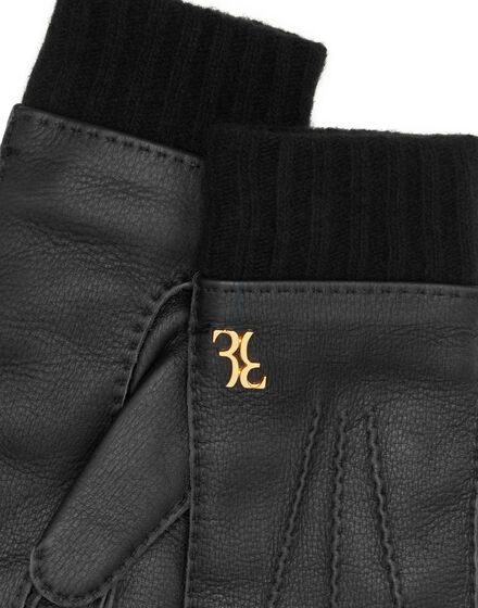 Embossed Leather Gloves