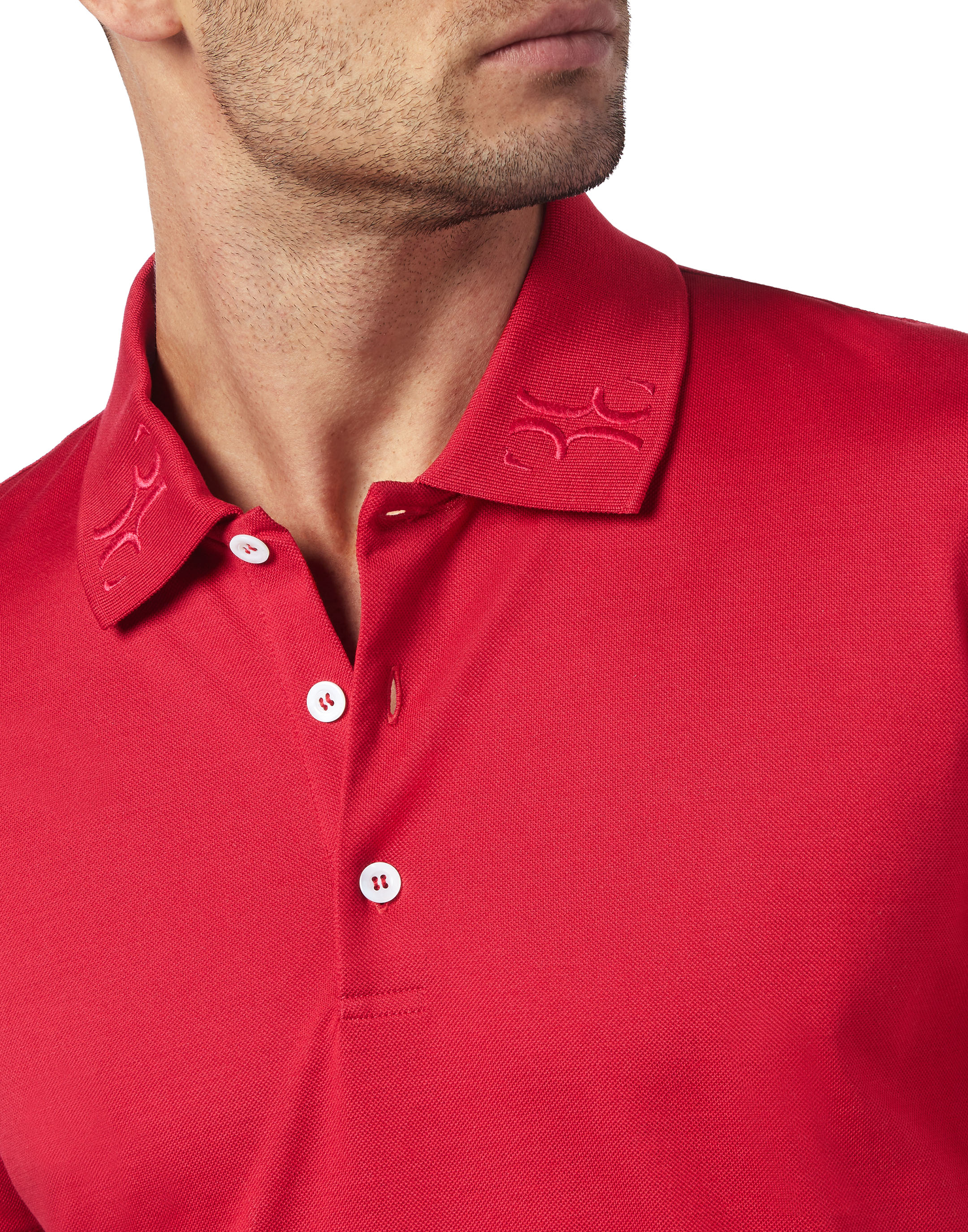Louis Vuitton Red Cotton Pique Short Sleeve Polo T-Shirt M Louis Vuitton