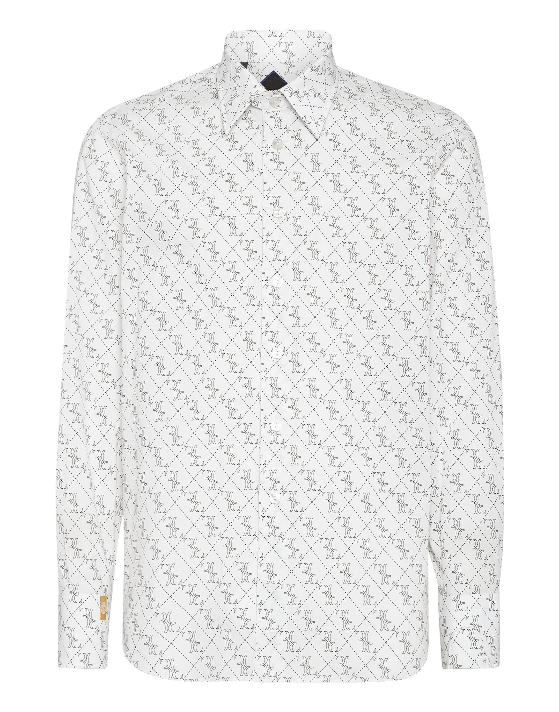 Louis Vuitton Regular DNA Poplin Shirt, Black, XL